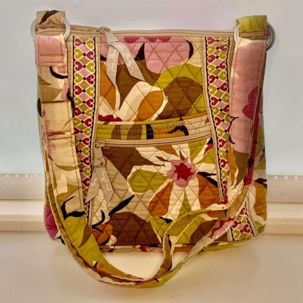 EUC Vera Bradley Portobello Road‎ Hipster Crossbody Quilted Handbag
